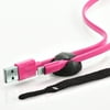 Blackweb USB Sync & Charge Cable with Lightning Connector 6', Pink