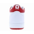 thumbnail image 3 of Converse Fastbreak Pro Mid Unisex Shoes Size 7.5, Color: White/Enamel Red, 3 of 5