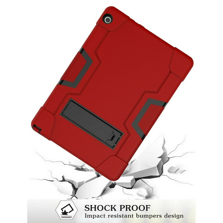 Goldcherry for Lenovo Tab M10 TB-X605F Case Heavy Duty Shockproof Kids  Friendly Silicone Cover With Kickstand For Lenovo Tab M10 10.1 Inch  TB-X605F