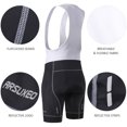 thumbnail image 2 of Pantalones cortos acolchados transpirables para hombre pantalones cortos de secado rápido para ciclismo babero para bicicleta, 2 of 8