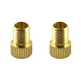thumbnail image 2 of koolsoo 2 Pieces Tire Tube Pump to Valve Converter Adapters - Gold 2, 2 of 6