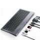 thumbnail image 5 of 11 in 1 Keyboard Usb C Docking Station with 100W PD, 4K , VGA, Ethernet, Card Reader, USB 3.0, Aux USB C HUB for Laptop, 5 of 5