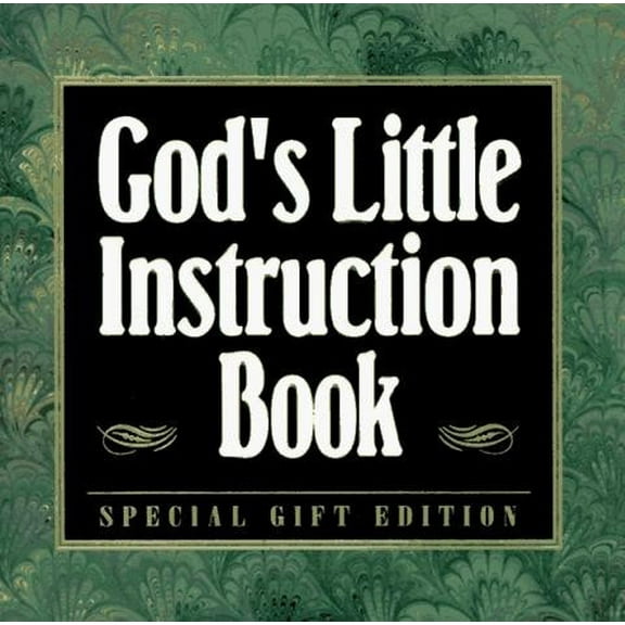 Pre-Owned God's Little Instruction Book: Inspirational Wisdom on How to Live a Happy and Fulfilled Life, 9781562920449, 1562920448, Paperback,