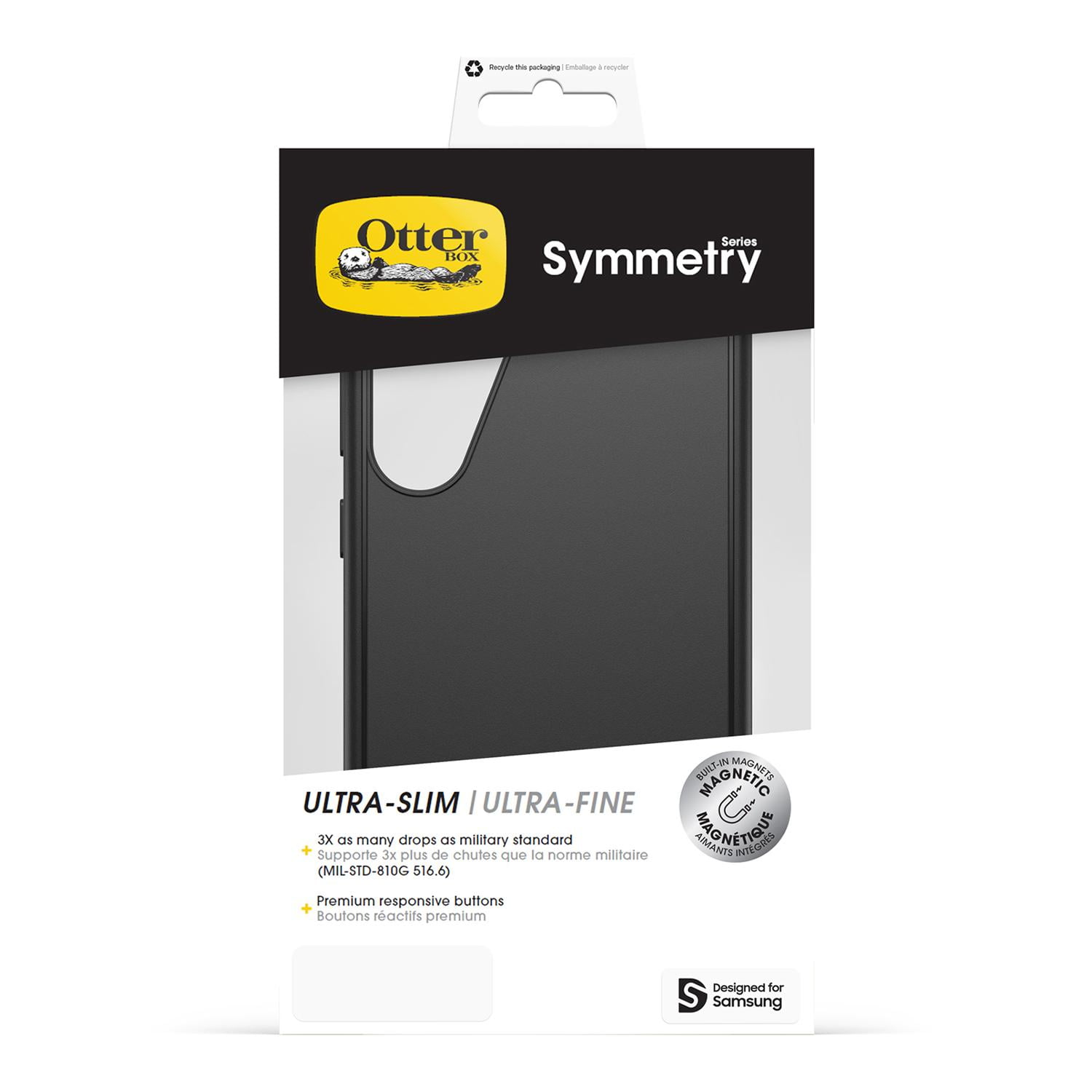 OtterBox Symmetry Magnets Case Black for Samsung Galaxy S25+