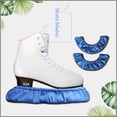 thumbnail image 3 of Yuarrent Patines de velocidad impermeables, resistentes a cortes y arañazos, con elasticidad elástica, tres tamaños para hockey/artístico/ patinar azul 40 cm x 7 cm, 3 of 6