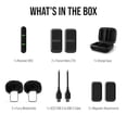 thumbnail image 2 of Micrófono Compacto RØDE Negro con Funda de Carga para Smartphone, 2 of 10