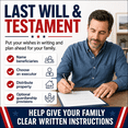 thumbnail image 4 of Harner Legal Forms Last Will and Testament Kit with Funeral Instructions, Digital Assets Inventory, and Personal Property Memorandum, 4 of 11