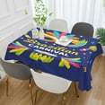 thumbnail image 5 of Dreamtimes Mardi Gras Tablecloth, Waterproof Washable Polyester Square Table Cover, Durable Tablecloth for Kitchen Dining Table Party Decor ( 60"x 90"), 5 of 7