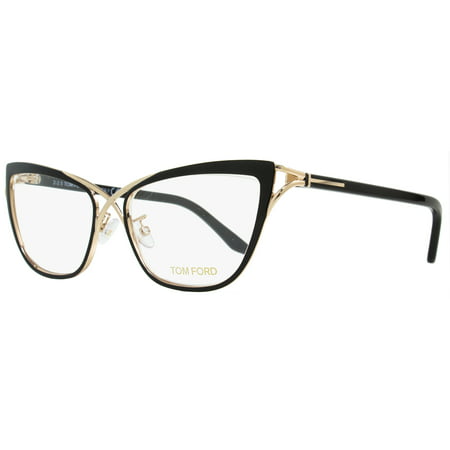 Tom Ford Butterfly Eyeglasses TF5272 005 Size: 53mm Rose Gold/Black FT5272