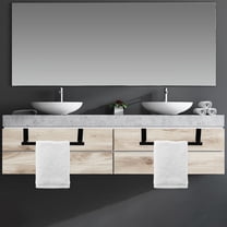 STRANDCHIC 2Pcs Hand Towel Rack Simple Design Stainless Steel for Bathroom Organization and Storage