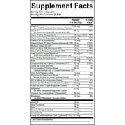 Alpha Base Capsules without Iron (240 capsules) by Ortho Molecular Products