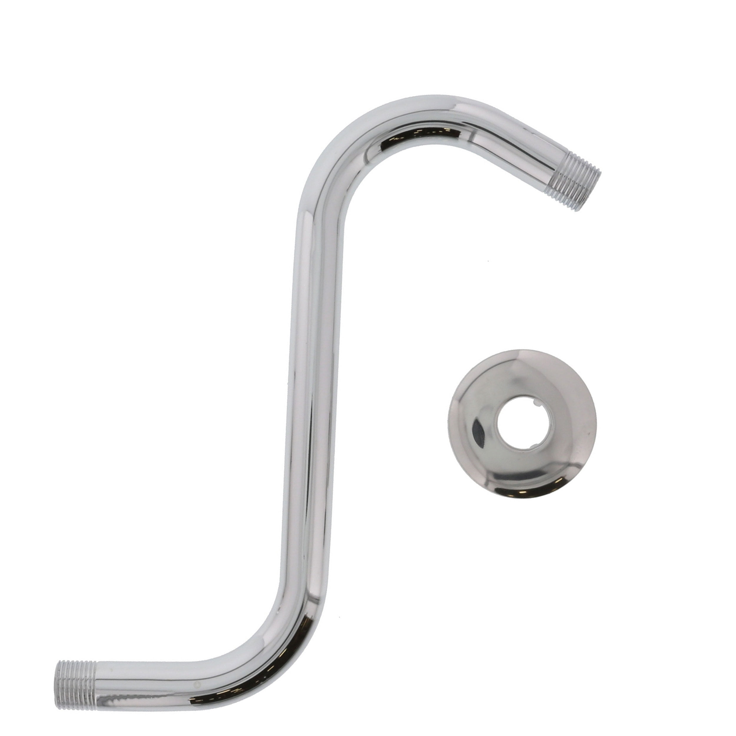 High Rise Extension S Curved Goose Neck Shower Arm With High Rise Extension S Curved Goose Neck Shower Arm With Chrome Plated Com