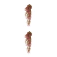 thumbnail image 4 of Colgante de pared artificial Injueey Flor Planta Balcón Falso Decoración Jardín Regalos Inauguración Interior Corto Morado Rojo 85CM, 4 of 6