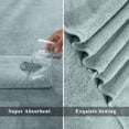 thumbnail image 6 of Smuge 8 Piece Oversized Bath Sheet Towels (Light Green) 700 GSM Ultra Soft Large Bath Towel Set Thick Cozy Quick Dry Bathroom Towels Hotel Luxurious Towels, 6 of 6