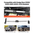 thumbnail image 2 of Dual Steering Stabilizer Kit for 2003-2012 Dodge Ram 2500 3500 4WD with 2 Inch or Higher Suspension Lift Enhanced Control Reduced Vibration Easy Installation, 2 of 6