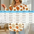 thumbnail image 3 of Trushirt Womens Tops Print Casual Fall Winter Long Sleeve Crew Neck Rose Gold Going Out Tops for Women Size L, 3 of 3