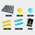 thumbnail image 5 of AMERTEER Jumping Ball Table Games Bounce Game Desktop Bouncing Toy Game Bounce Gift, 5 of 5