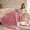 Pink50"×60", variant on Soft Cozy Throw Blanket, Anti‑Static Delicate Surface, Comfortable Feel, Multiple Colors and Sizes Available, Ideal Christmas Holiday Gift for Sofa and Bed White Throw 50"×60"