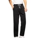 thumbnail image 2 of Pantalones largos para hombre, de color liso, con cordón, cintura elástica, pierna recta, pantalones para hombre, 2 of 9