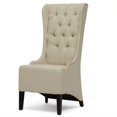 thumbnail image 1 of Vincent Tufted Accent Chair in Beige, 1 of 1
