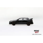 TSM Model Mini GT 2017 Honda Civic Type R FK8 (LHD)(Crystal Black) 1/64 Diecast Model Car MGT00015