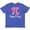 Retro Heather Royal, variant on Inktastic Happy Pi Day Pink Math Symbol Youth T-Shirt