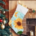thumbnail image 5 of Christmas Stockings Sunflower Large Candy Stockings Stuffers Cute Xmas Sock Decorations 2PCS for Home Holiday Party 12" x18" Decor Gifts, 5 of 7