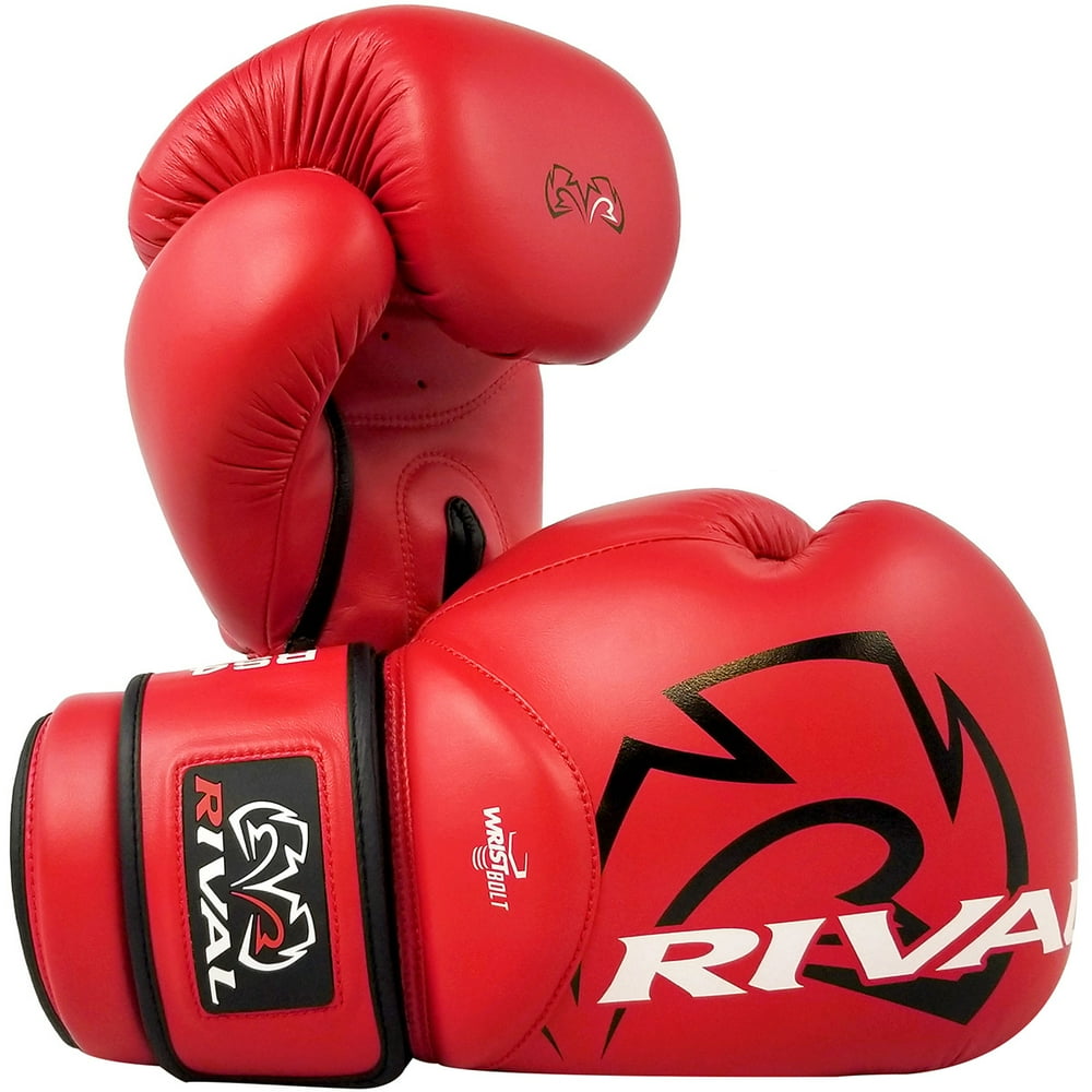 Rival Boxing RS4 2.0 Aero Hook and Loop Sparring Gloves 16 oz. Red