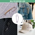 thumbnail image 7 of Uxcell 60-Pack Large Safety Pins, 2" Spring Lock Pins Blanket Bulk Pins for Fashion/Clothes/Sewing/Quilting/Upholstery/Laundry/DIY Craft/Decorative, Big Safety Pins [Purple], 7 of 7
