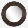 thumbnail image 4 of Uttermost Dutton Dark Walnut Round Mirror, 4 of 4
