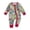 AB30 Green, variant on Boys Western Cow Print Romper With Long Sleeve Crew Neck Zip Up Bodysuit Comfortable Soft Infant Baby Unisex Sleep Outfit Jumpsuit Brown Size 0-3 Months