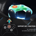 thumbnail image 3 of (Latest Version) Switch Controllers for Switch/Switch Lite, Wireless Pro Controller Joypad with NFC and Home Wake-Up Function,Support Gyro Axis, Turbo and Dual Vibration-Blue, 3 of 5