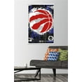 thumbnail image 2 of NBA Toronto Raptors - Maximalist Logo 23 Wall Poster with Magnetic Frame, 22.375" x 34", 2 of 5