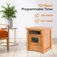 thumbnail image 5 of Lifesmart  New 8 Element Infrared Wood Cabinet Heater, LS-8WIQH-LB-IN, 5 of 12