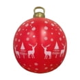 thumbnail image 4 of yuksok Inflatable Christmas Ball Balloon Inflatable Ornament for Tree Lawn New Year Elk, 4 of 9