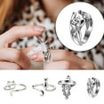 thumbnail image 3 of Adjustable Crochet Finger Rings for Enhanced Comfort, Stable Positioning and Convenient Storage during Crocheting, 3 of 9