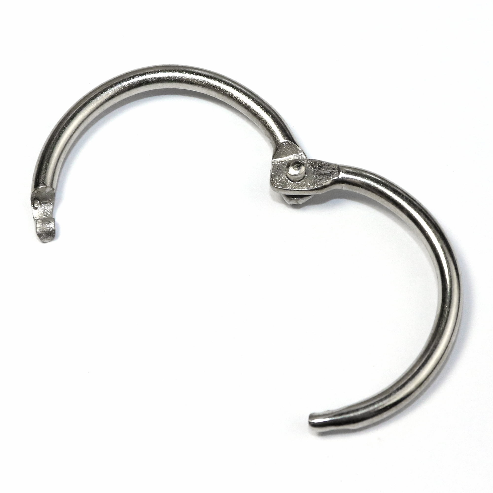 R912 - 1/2” Loose Leaf Ring Nickel