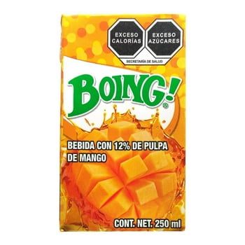 Bebida Boing con 12% pulpa de mango 250 ml