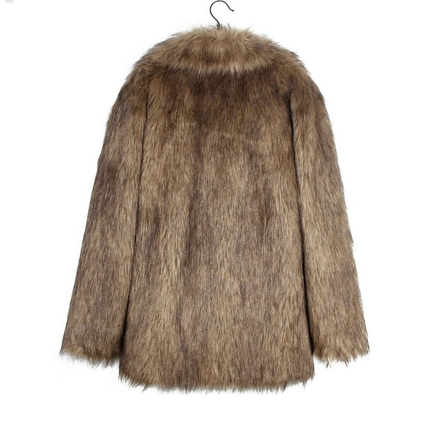 Meichang Winter Coats for Women 2024 Trendy Faux Fur Jacket Furry