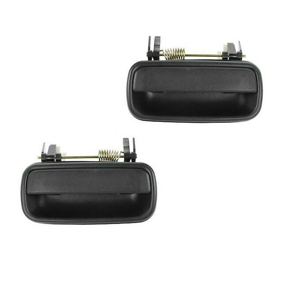 Left and Right Door Handle Set 2 Piece - Compatible with 2001 - 2004 Toyota Tacoma Crew Cab Pickup 2002 2003