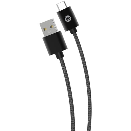 UPC: 0758302166930 | Iessentials Ien-bc6c-bk & Sync Braided -c To -a Cable  6ft (black)