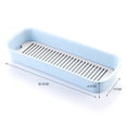 thumbnail image 2 of Cutlery Storage Tray Plastic Flatware Tray Kitchen Drawer Organizer with Drainer, 2 of 10
