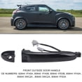 thumbnail image 3 of Front Outside Door Handle Keyless Entry Right Side Exterior Door Handle for Juke F15 2010-2019, 3 of 7