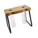 thumbnail image 5 of Contenedor Hidropónico con Base de Madera, para Flores, Jarrón de Cristal, Opción de Regalo para Habitación., 5 of 9