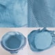 thumbnail image 4 of Bolsa de regalo de Pascua para niños de forro polar | Bolsa de tela ligera de 23 x 22,5 cm | Amplia cesta blanca, azul y rosa para dulces, juguetes y golosinas | Cesta de Pascua para niños y familias, 4 of 7