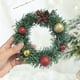 thumbnail image 4 of Decoración de Mesa de Navidad Corona de Arco de Bola de Navidad Mini Navidad Simboliza Corona de Velas Decoración de Mesa para el Hogar Coronas para la Decoración de Navidad, 4 of 6