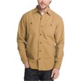 thumbnail image 1 of G.H. Bass & Co. Mens Utility Pocket Shirt Jacket, Beige, Medium, 1 of 1