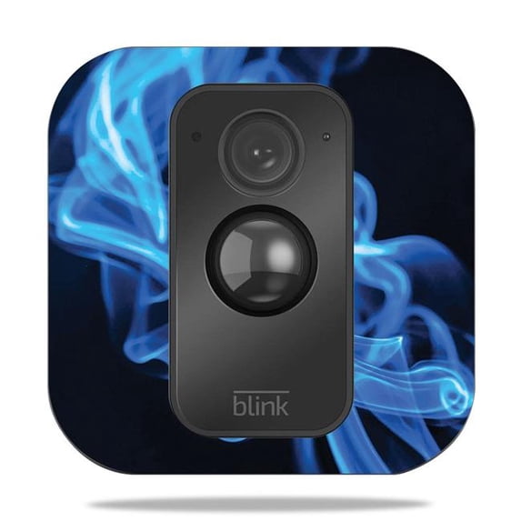 MightySkins BLXT-Blue Flames Skin for Blink XT Outdoor Camera - Blue Flames