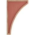 thumbnail image 3 of Ekena Millwork 3"W x 7 1/2"D x 12"H Extra Large Lawson Wood Vintage Decor Corbel, Salvage Red, 3 of 6