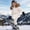 Beige, variant on Girls Snowsuit Sets Ski, 2 Pieces Outdoor Windproof Thermal Winter Jackets and Overall Jumpsuit Sets Black Size 5-6 T